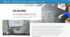 Desktop Screenshot of otataxpros.com